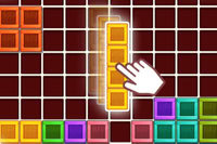 Postavi blokove na ploču veličine 10x10 u ovoj zabavnoj internetskoj igri s