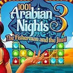 Igra 1001 Arabian Nights 3: The Fisherman and the Jinni s likom žene i šarenim draguljima