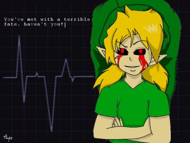 Oh yeah mine Ben Drowned :3