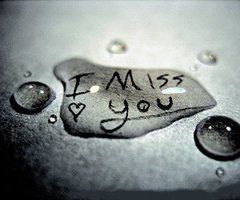 I miss you.. :((