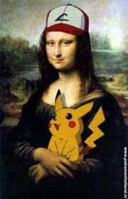 Pikachu i Mona Lisa