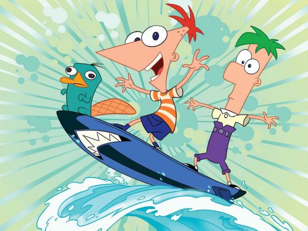 Phineas,Ferb and Perry