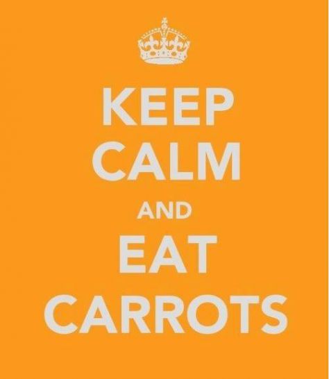 ceep calm and eat carrots :))