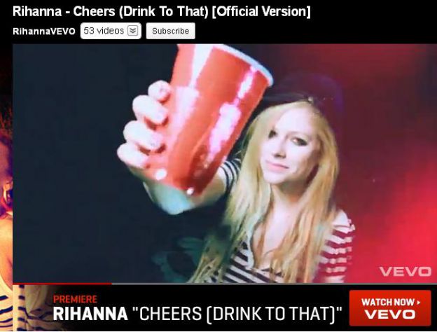 Avril Lavigne - Cheers (Drink To That)