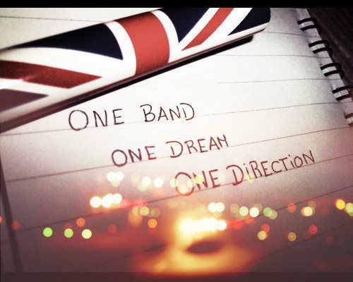 One band, One dream, One Direction