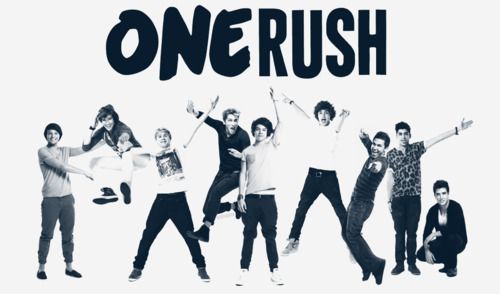 One direction + Big time rush = One rush