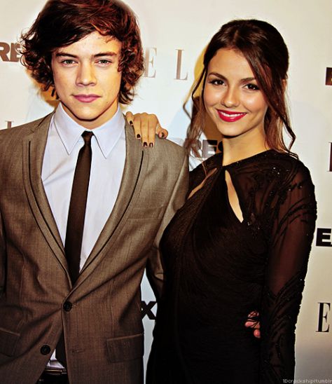 Victoria Justice and Harry Styles