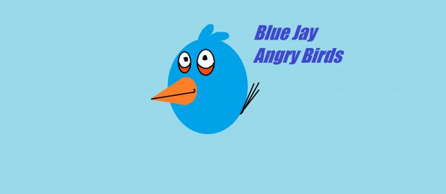 Blue Angry Bird-Plava LJuta Ptica