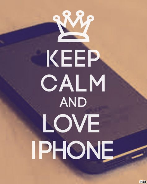 KEEP CALM AND LOVE IPhone