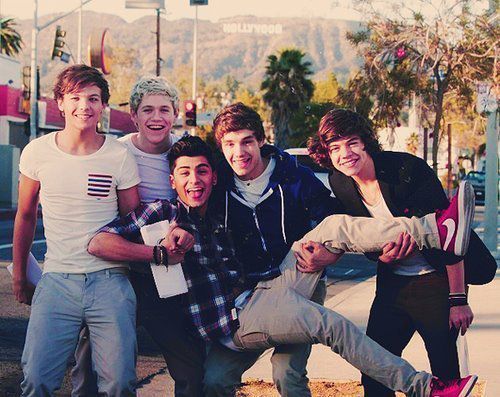 One Direction in Hollywood! :)