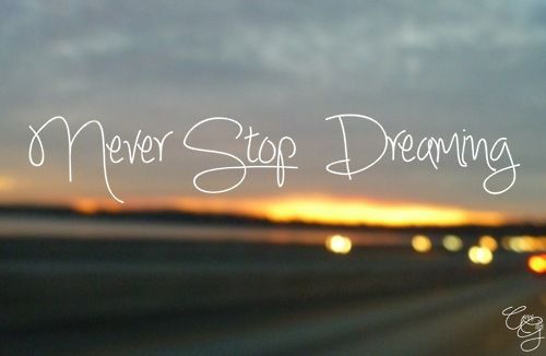 Never.But never ♥.