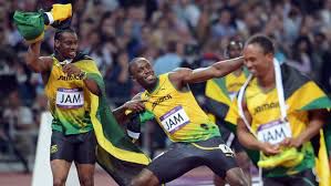Usain Bolt i štafetna ekipa;P