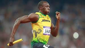 Usain Bolt na utrci<33