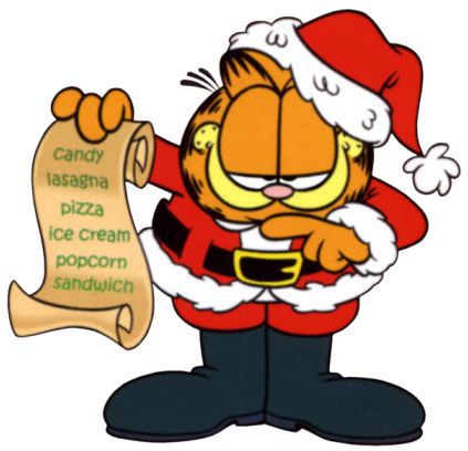 popis od Garfielda za Božić