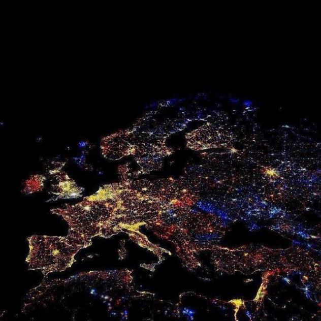 Europa u ponoć na Novu 2013. godinu