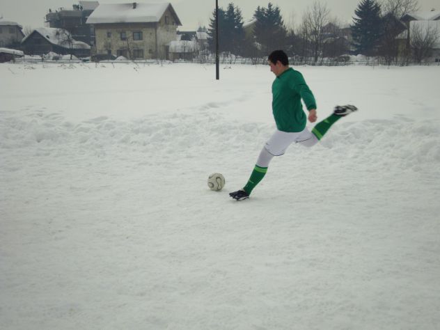 zima i fudbal :)