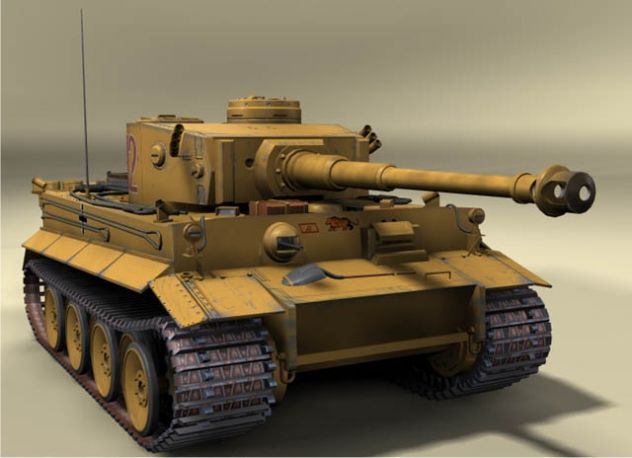 njemacki ratni tenk tigar 1
