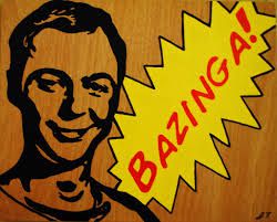 Sheldon Cooper says BAZINGA!