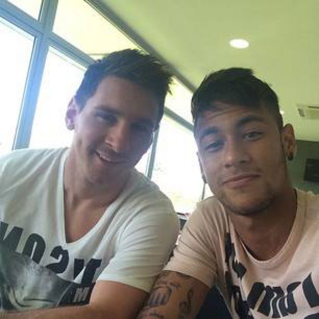 Messi y Neymar Jr