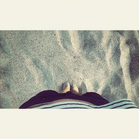 #beach #chill #me #gusta #sand