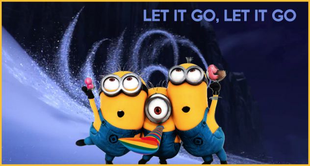 minions-let it go