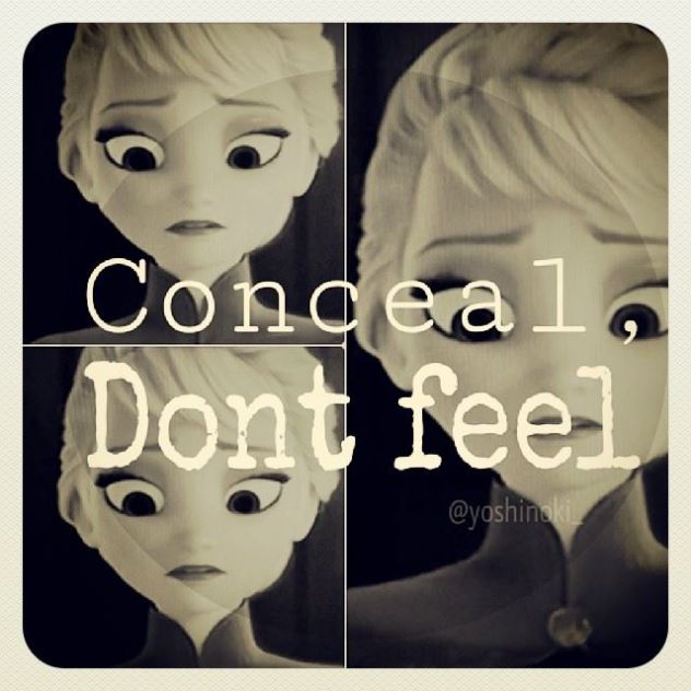 conceal-don't feel