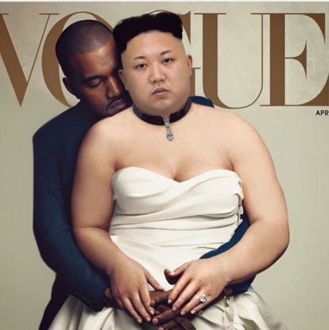 Kim Jong Un i Kanye West