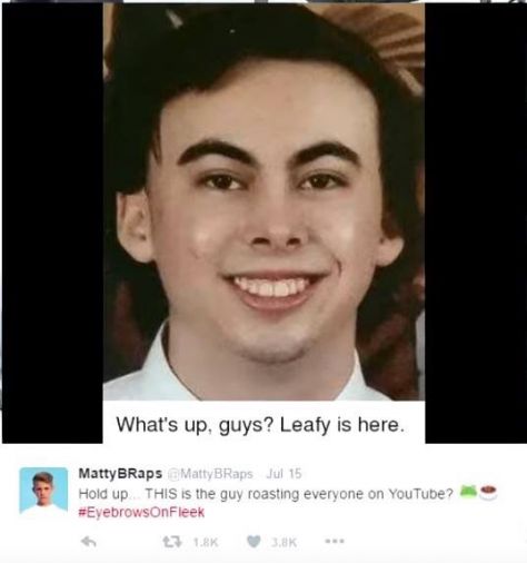 Boom Leafy just got roasted