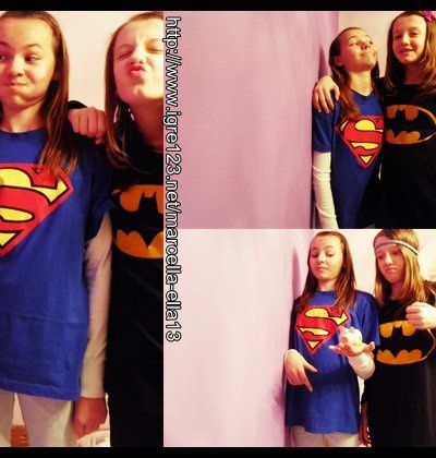 Kikaa. ♥ -Kod mene. ;) +Superman i Betmen♥