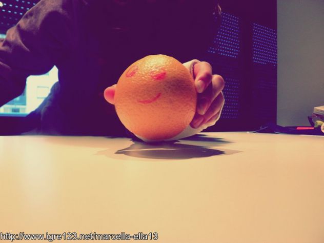 Naranča/Naranđa. ♥ (kak se god pise) -stop for a minute and smile. :)