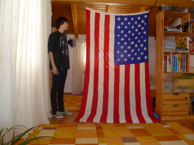 Me and my American flag :)