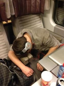 Sleeping Louis