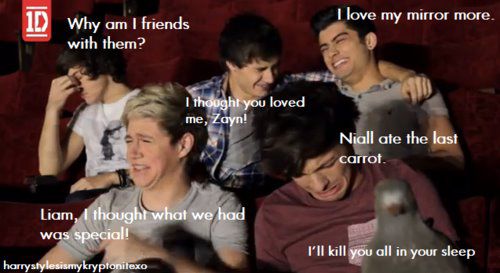 Funny moment from video diary