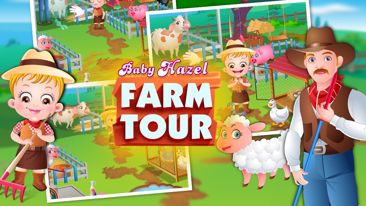 Baby Hazel: Farm Tour 🕹️ Igraj na Igre123