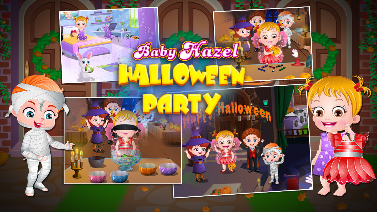 Baby Hazel: Halloween Party 🕹️ Igraj na Igre123