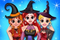 Pomozi 3 prekrasne djevojke da se transformiraju u vještice