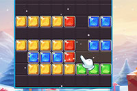 Block Puzzle Frozen Jewels je božićno tematska puzzle igra