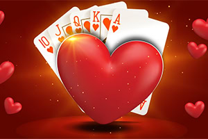 Igraj klasični Hearts protiv AI