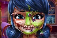 Dotted Girl: Halloween Makeup