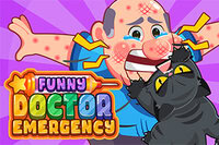 Rješavaj zabavne hitne slučajeve i nasmij pacijente u Funny Doctor Emergency