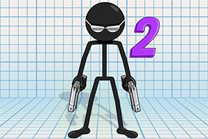 U igri Gun Fu ti si stickman okružen neprijateljima sa svih strana