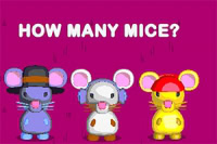 U igri How Many? moraš pogoditi pravi broj miševa na zaslonu