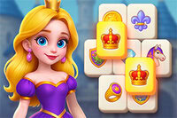 Uđi u čarobno Kraljevsko kraljevstvo u igri Kings & Queens Mahjong!