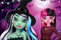 Uđi u Monster High i stiliziraj likove u zastrašujuće, modne odjeće