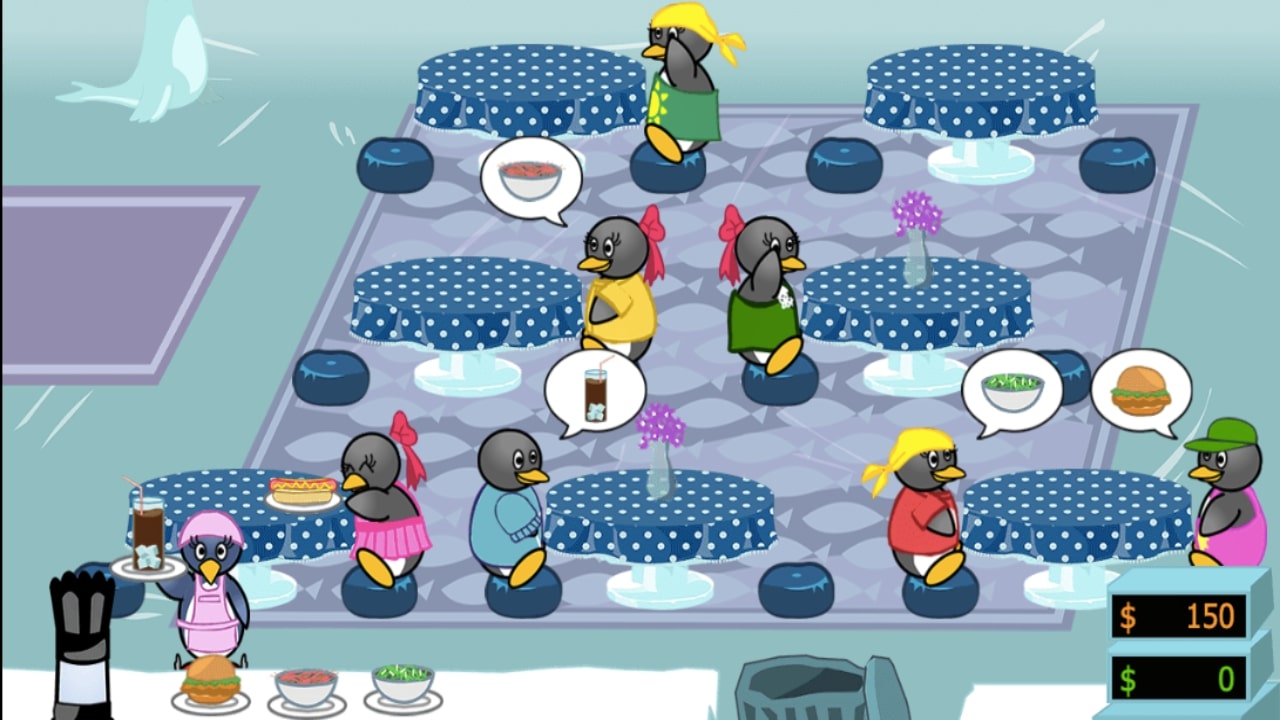 Penguin Cafe 🕹️ Play Penguin Cafe on Play123