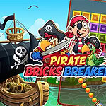 Pirates Bricks Breaker Kreni u potragu za blagom izgubljenog otoka!