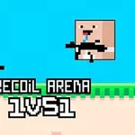 Recoil Arena 1 vs 1 je zabavna pucačka igra za dvoje igrača