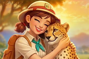 Uživaj u sunčanoj safari mahjong avanturi