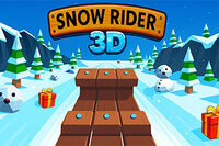 Vidi koliko daleko možeš voziti u igri Snow Rider 3D po ledenim padinama koje