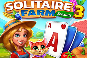 Solitaire Farm Seasons 3 je igra sortiranja karata Tripeaks s više od 3400 razina!